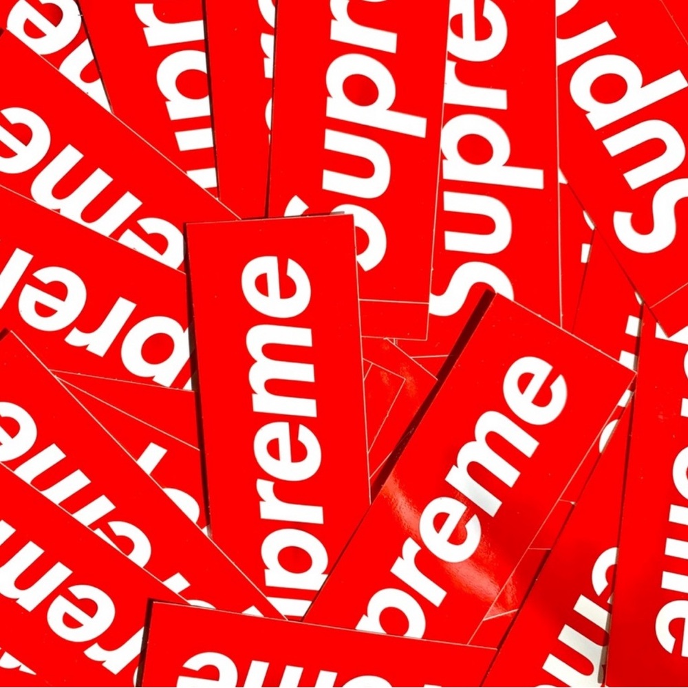 SUPREME | 3PC SUPREME ORIGINAL BOX LOGO STICKERS